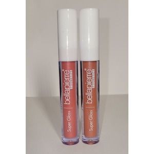 2 New Bellapierre Cosmetics SUPER GLOSS LIP LUSTRE VANILLA PINK, RUNWAY